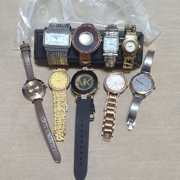 9pc luxury brand ladies watch bundle - Picture 1 of 14